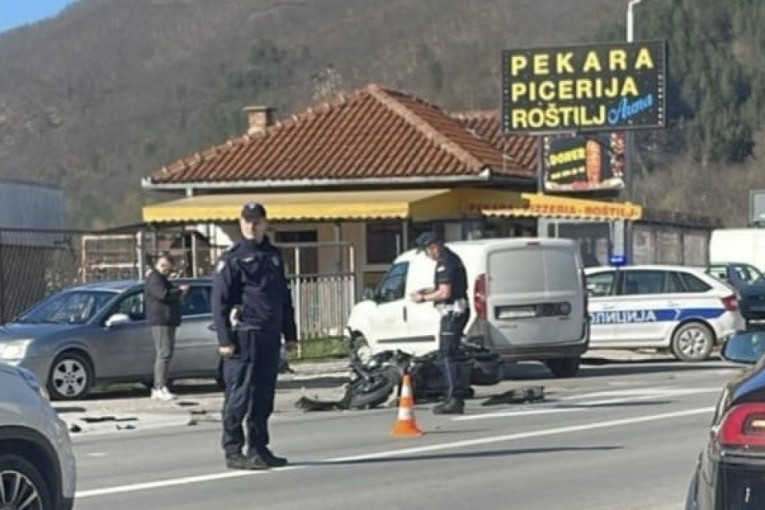 Jeziva saobraćajka kod Prijepolja: Motociklista zadobio teške povrede!