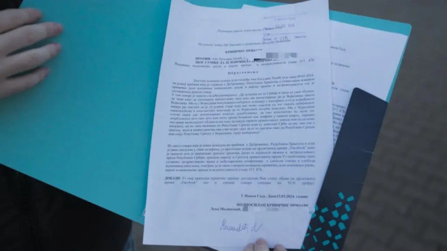 Podnete krivične prijave protiv Gruhonjića i Lalićeve: Zbog krivičnog dela izazivanja rasne, verske i nacionalne mržnje! (FOTO/VIDEO)