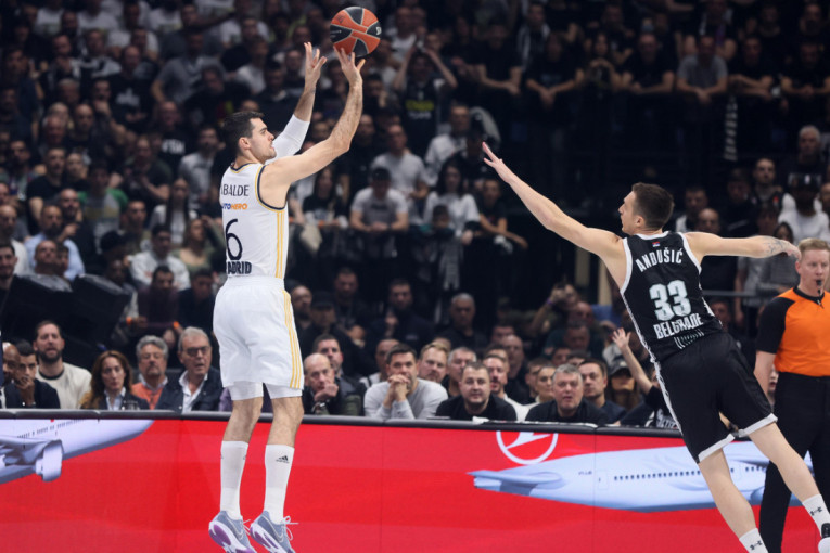 Partizan je samo na tren spustio ruke! Hezonja i Real surovo kaznili dva crna minuta!