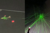 Nesreća čudom izbegnuta: Putnički avion proleteo iznad festivala vatrometa, učesnici uperili lasere u njega (VIDEO)