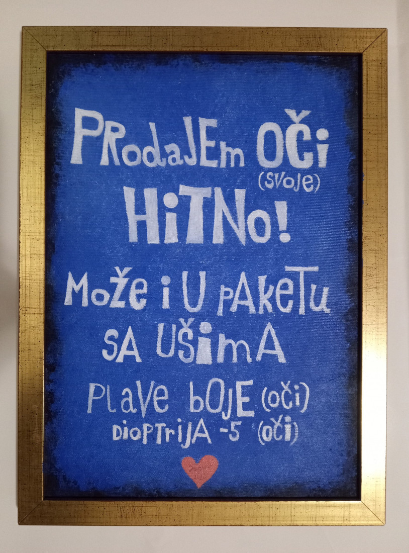 Nekoliko reči vredi više nego hiljadu slika: "Rasprodaja" remek-dela Jadrana Krnajskog  (FOTO)