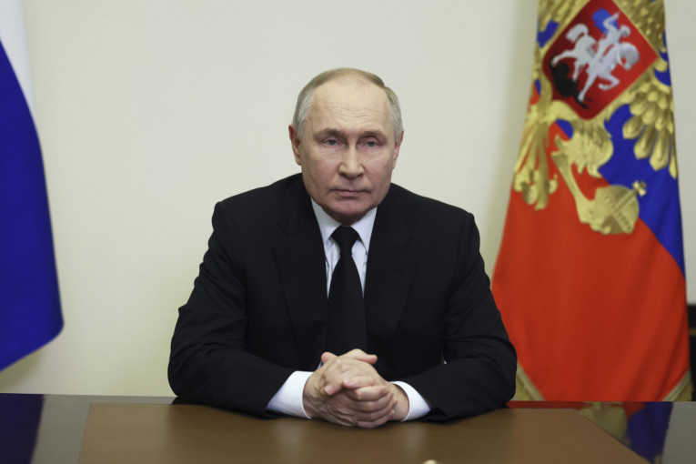 Putin se obratio javnosti povodom terorističkog napada: Svi učesnici će biti kažnjeni! (VIDEO)