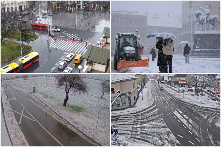 Nevreme pravi haos u Sloveniji: Jaki udari vetra, pao i sneg! (FOTO)