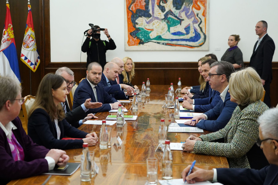 Vučić posle sastanka sa MMF-om: Dobar razgovor o kapitalnim ulaganjima i finansiranju projekata programa "Skok u budućnost – Srbija 2027"