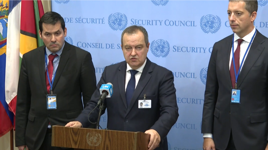 Dačić: Razočarani smo što je sprečeno da se čuje istina o NATO agresiji u SB UN