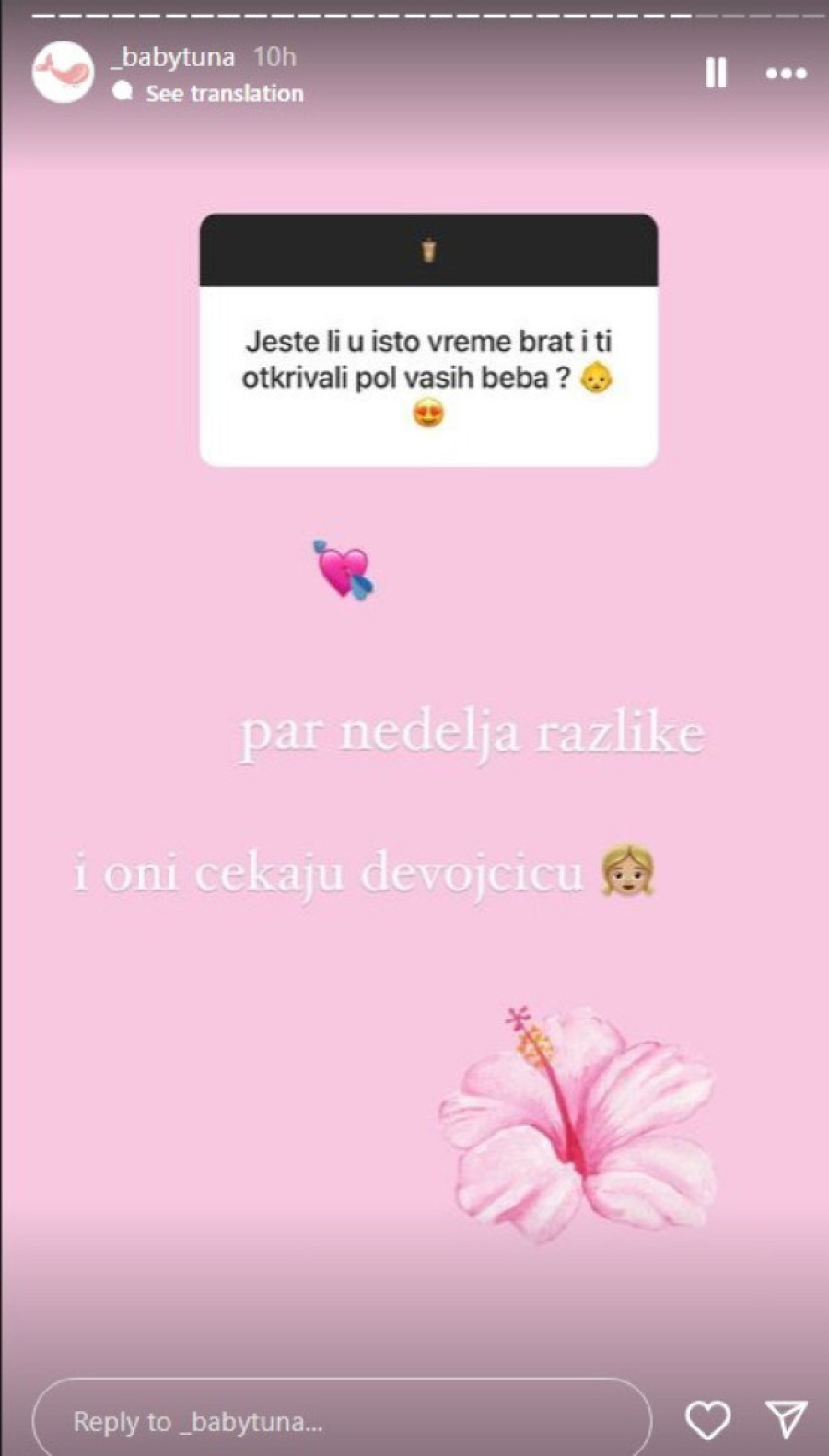 Cobijeva bivša otkrila pol bebe! I njen brat očekuje prinovu u istom periodu! (FOTO)