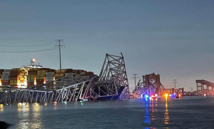 SAD: Merilend dobio 60 miliona dolara pomoći posle rušenja mosta