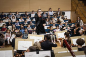 "Nacrtani orkestar" u Beogradskoj filharmoniji: Muzika iz čuvenih crtanih filmova uz jedno veliko čudo - klavir koji svira sam (FOTO)