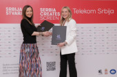 Nacionalna platforma "Srbija stvara" i Telekom Srbija započeli stratešku saradnju SERBIA CREATES SCREEN