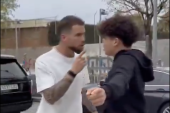 Barsin fudbaler u centru skandala! Izašao iz automobila i uneo se dečaku u lice: Poslednji put me vređaš! (VIDEO)