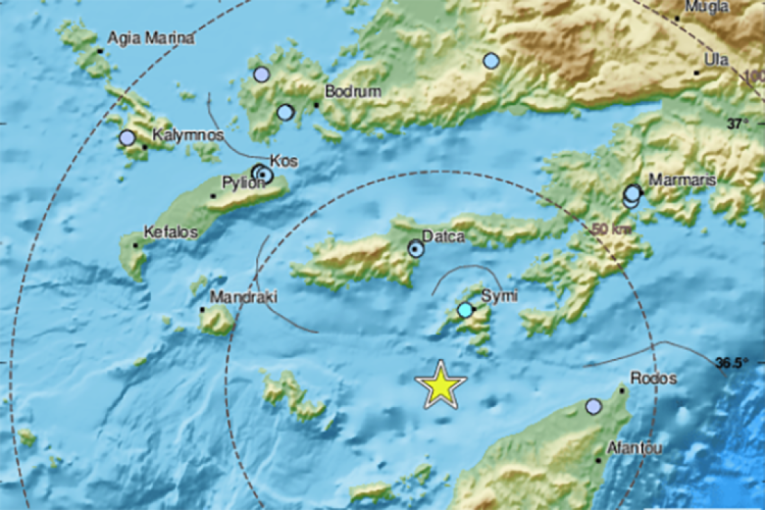 Snažan zemljotres u Grčkoj: Treslo se tlo i u Turskoj!