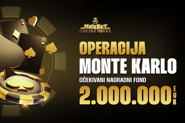 "Operacija Monte Karlo" - MaxBet vas vodi u najluksuzniji svet poker avanture!