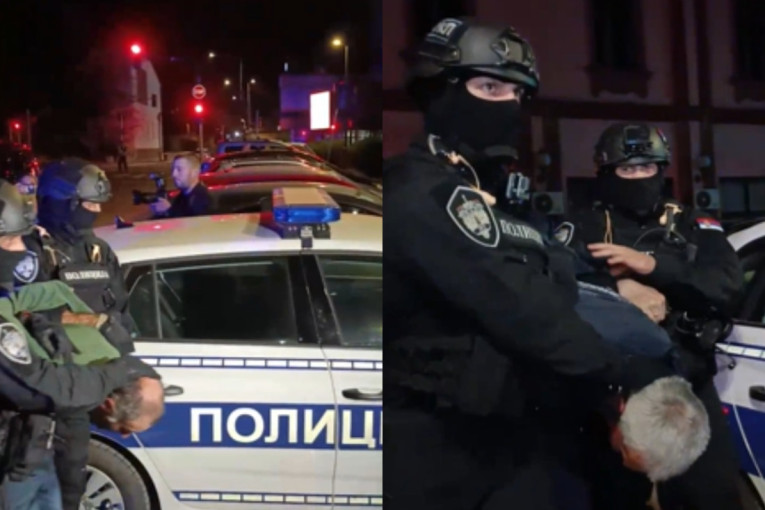 Snimak privođenja osumnjičenih za ubistvo Danke Ilić (2): Pognute glave i sa lisicama stigli u tužilaštvo (FOTO/VIDEO)