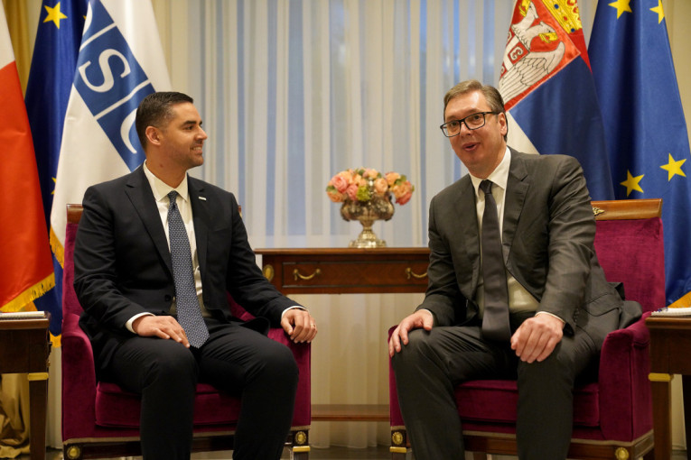 Vučić primio predsedavajućeg OEBS-a: Imali smo dobar i sadržajan sastanak (FOTO)