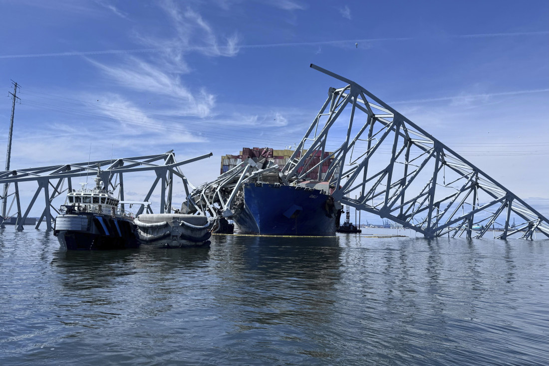 Srušeni most u Baltimoru biće raznet u delove