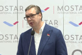 Vučić: Napravljen dobar posao uspostavljanjem avio-linije Beograd - Mostar