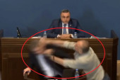 Opšta tuča u parlamentu Gruzije: Haos izbio zbog Zakona o stranim agentima (VIDEO)