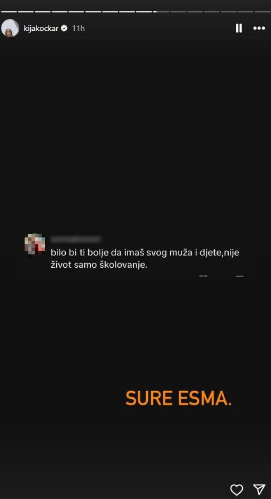 "Bilo bi ti bolje da imaš muža i dete!" Kija Kockar dobila uvredljiv komentar na mrežama, pa usledio njen odgovor