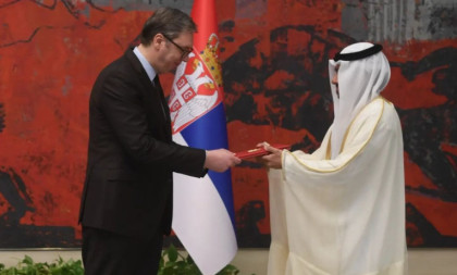 Vučić primio akreditivna pisma novog ambasadora Ujedinjenih Arapskih Emirata (FOTO)