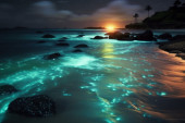 Jedna od najvećih svetskih atrakcija: Plaža koja svetli u mraku (VIDEO)
