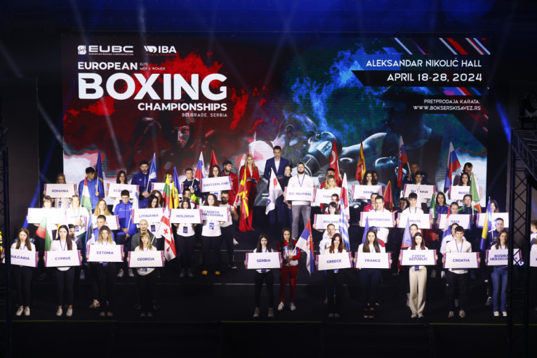 Najbolji evropski boks je u Beogradu! Šampionat "starog kontinenta" svečano otvoren (FOTO)