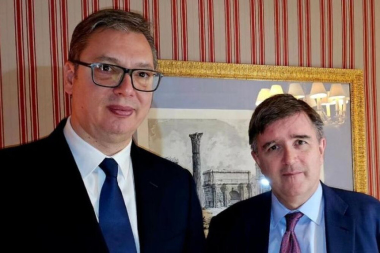Počeo sastanak predsednika Vučića sa Džejmsom O'Brajanom