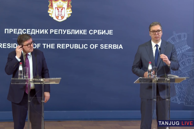 Završen sastanak u Generalnom sekretarijatu! Vučić i O'Brajan se obraćaju medijima