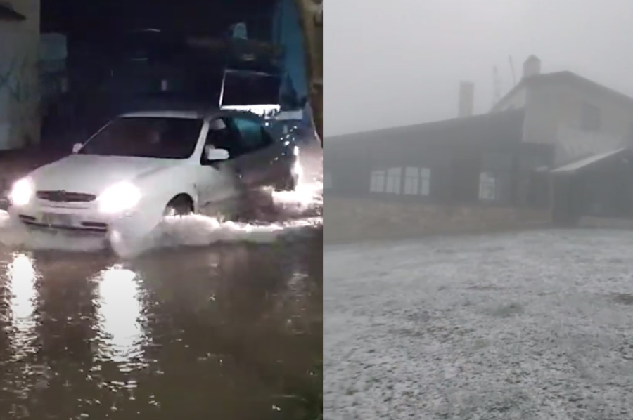 Grčku pogodilo jako nevreme! Grad, kiša i sneg napravili haos (VIDEO/FOTO)
