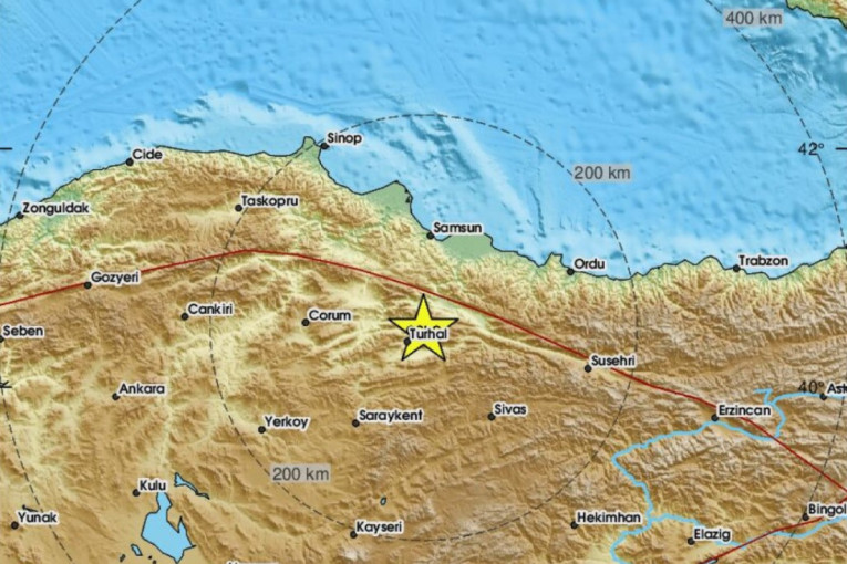 Zemljotres pogodio Tursku, zasad nema podataka o eventualnoj materijalnoj šteti