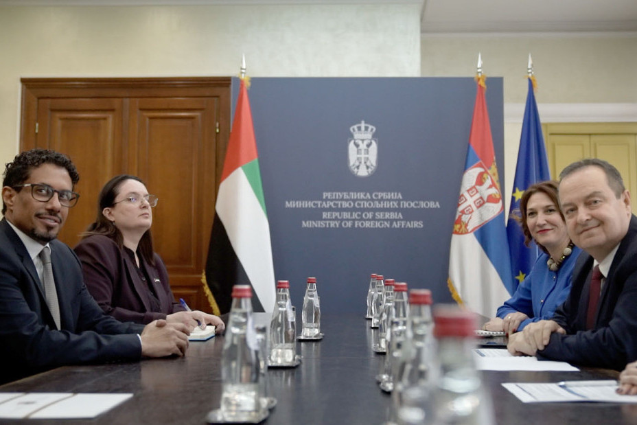 Dačić primio ambasadora Ujedinjenih Arapskih Emirata