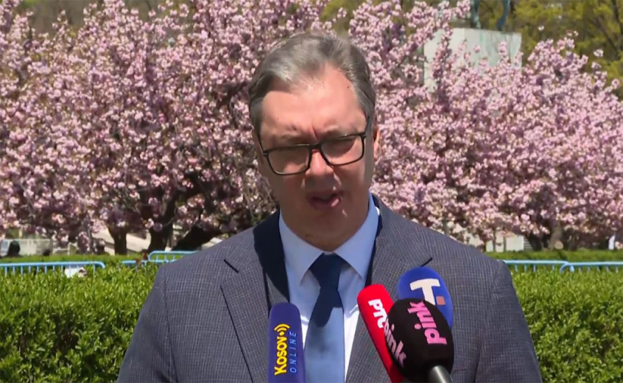 Vučić se obratio iz Njujorka: Najveće sile sveta imaće ozbiljnog protivnika u maloj Srbiji, borba se nastavlja