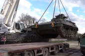 Rusi pokazali ratne trofeje: Konfiskovano zapadno oružje stiglo sa fronta u Moskvu (VIDEO)