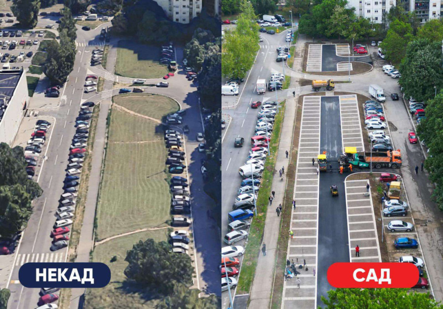 Šapić: Završeno 100 novih parking-mesta u novobeogradskim blokovima, do kraja godine, kako smo i najavili, biće ih 510