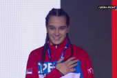 Trenutak za ponos Srbije: Sara dobila zlatnu medalju, pa je zagrmelo "Bože, pravde"! (VIDEO)