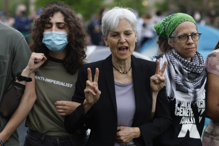 Uhapšena predsednička kandidatkinja Džil Stajn na protestu protiv rata u Gazi