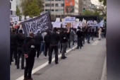 Nemačka "gura" rezoluciju u Srebernici, a kod njih haos: Džihadisti protestuju u Hamburgu, traže kalifat i viču "Alahu akbar" (VIDEO)