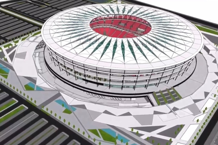 Nacionalni stadion, od temelja do konačnog izgleda! Pogledajte kako će izgledati izgradnja velelepnog sportskog zdanja (VIDEO)