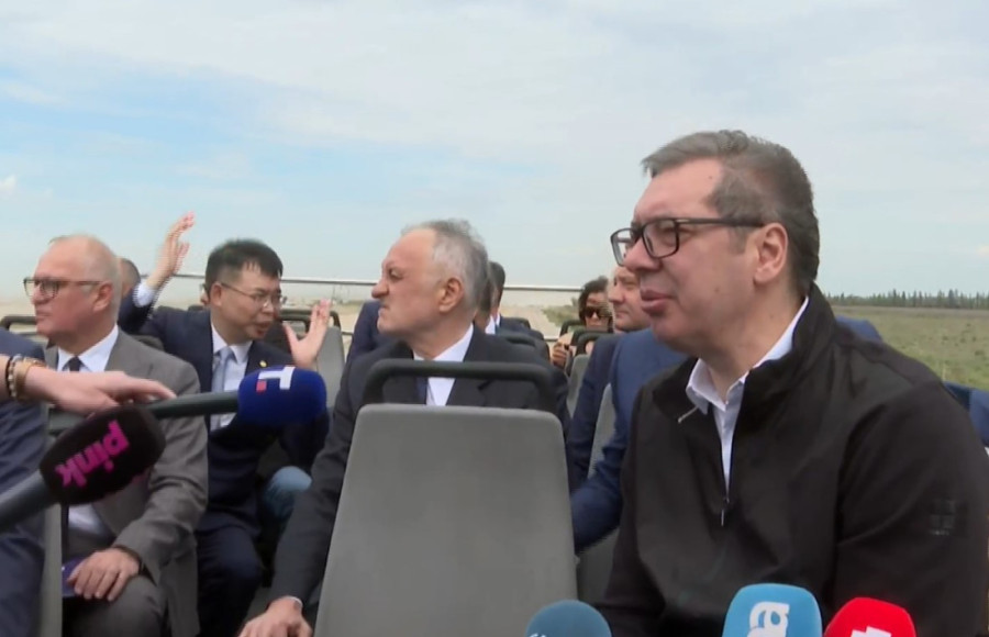 Položen kamen temeljac za Nacionalni stadion, Vučić potvrdio: Srbija organizuje finale Lige Evrope, bićemo i kandidati za Igre! (FOTO)