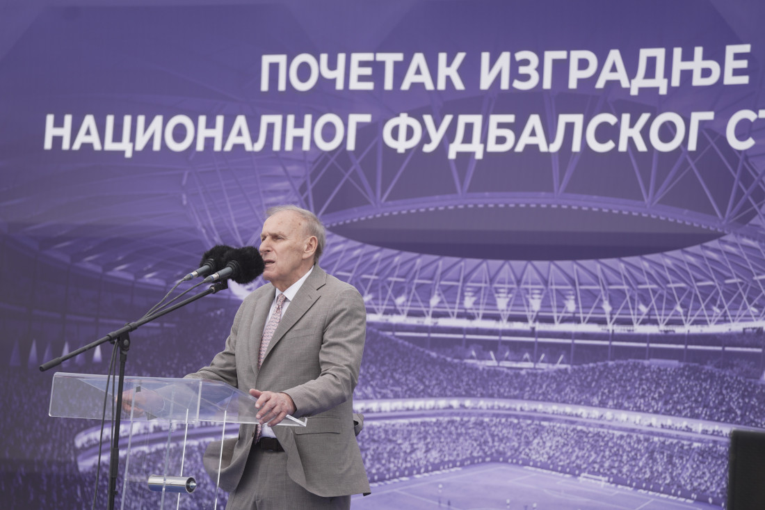 Položen kamen temeljac za Nacionalni stadion, Vučić potvrdio: Srbija organizuje finale Lige Evrope, bićemo i kandidati za Igre! (FOTO)