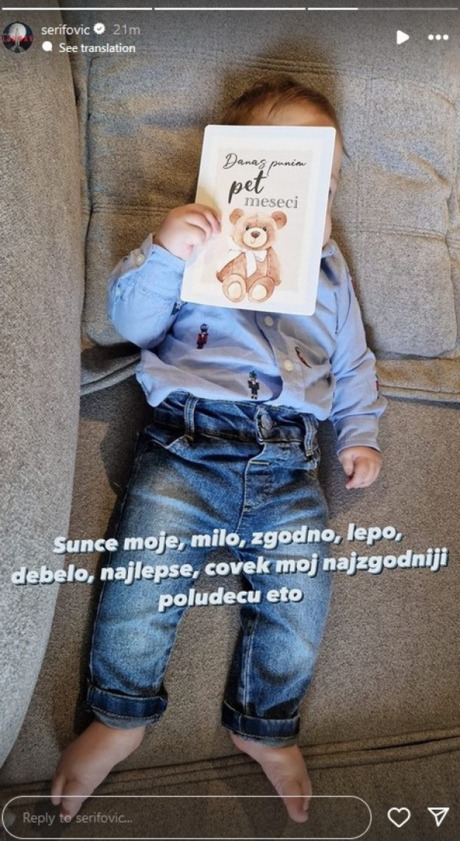 Saša Popović upoznao sina Marije Šerifović: Držao ga je u naručju, mali je med medeni