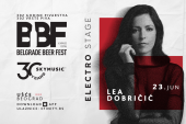 Nakon Marka Nastića, još jedno veliko ime stiže na Electro stage Belgrade Beer Festa: Lea Dobričić nastupa 23. juna!
