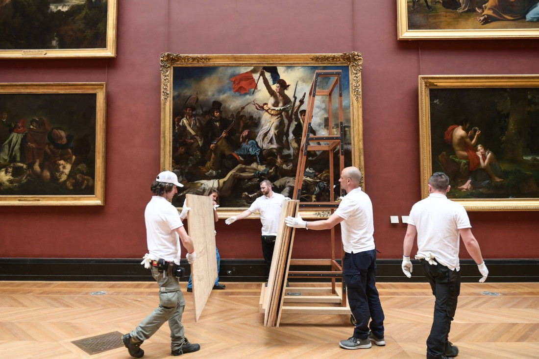 Nakon šest meseci završena restauracija slike "Sloboda voli narod": Evo šta je urađeno (FOTO)