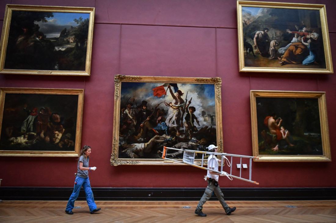 Nakon šest meseci završena restauracija slike "Sloboda voli narod": Evo šta je urađeno (FOTO)