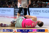Ovo je trenutak kada je Pionir zanemeo! Posle ove povrede košarkašu Mege prišao je i Janis Sferopulos! (VIDEO)