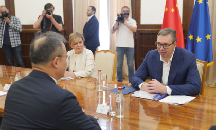 Vučić se sastao sa ambasadorom Kine: Ponosni smo na čelično partnerstvo, sa nestrpljenjem čekamo posetu predsednika Sija!