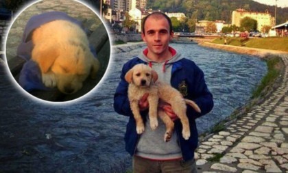 Skočio je u hladnu Đetinju i spasao štene sigurne smrti: 8 godina kasnije objavljena fotografija koja vraća veru u ljude!