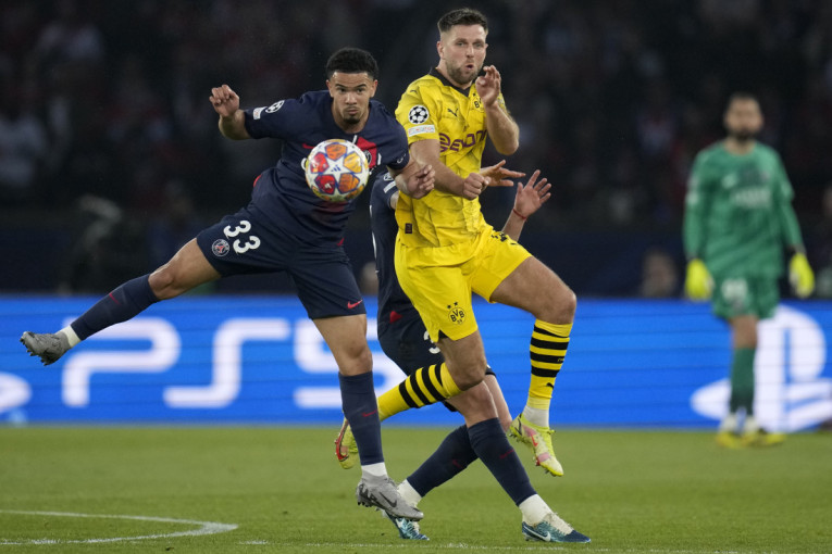 PSŽ - Borusija Dortmund: "Sveci" pogodili stativu, Nemci i dalje u prednosti! (FOTO/VIDEO)