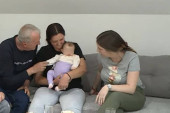 Čuje se dečiji plač u Roštanicama: Dunja je tek drugo dete rođeno u ovom selu od završetka proteklog rata