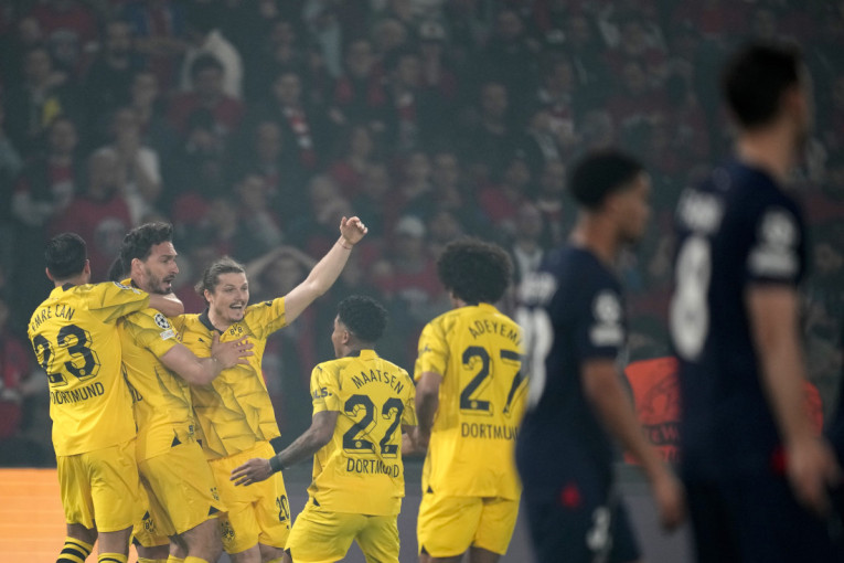 PSŽ - Borusija Dortmund: Nemci blizu finala, "sveci" 2 puta pogodili okvir gola! (FOTO/VIDEO)