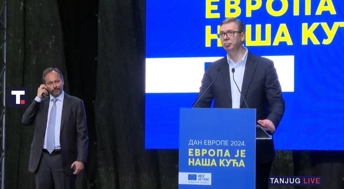 Vučić na svečanom prijemu povodom Dana Evrope! " Evropski put je naša strateška i stalna pozicija"